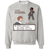 Sweatshirts Ash / Small say what again Crewneck Sweatshirt