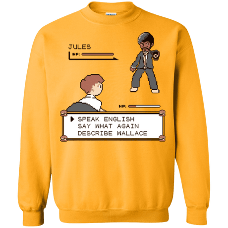 Sweatshirts Gold / Small say what again Crewneck Sweatshirt