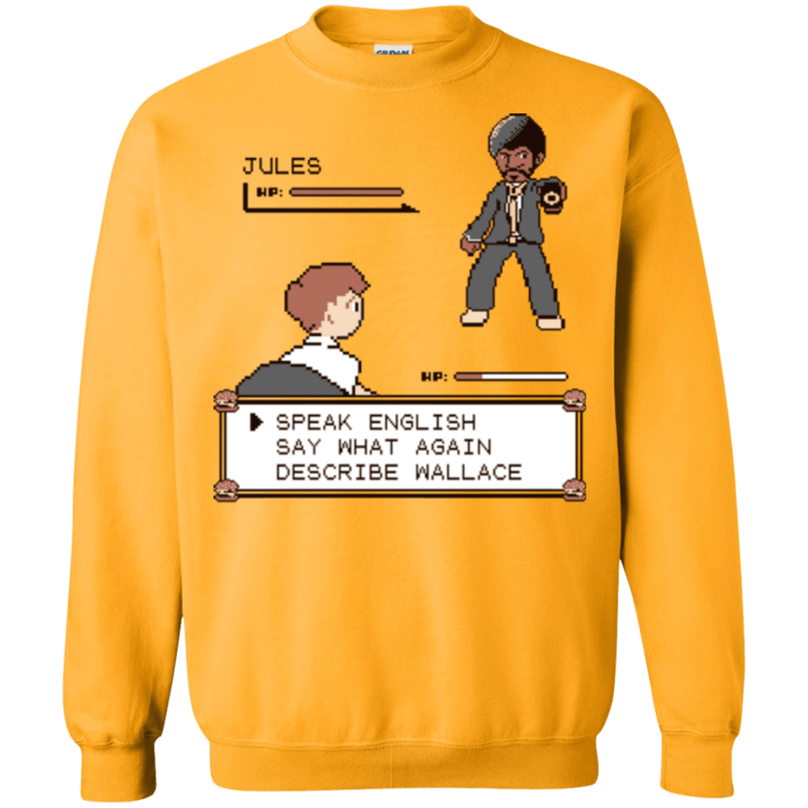 Sweatshirts Gold / Small say what again Crewneck Sweatshirt