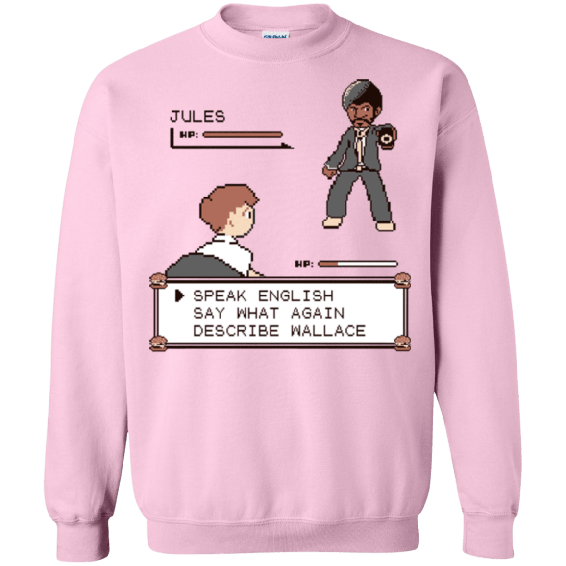 Sweatshirts Light Pink / Small say what again Crewneck Sweatshirt