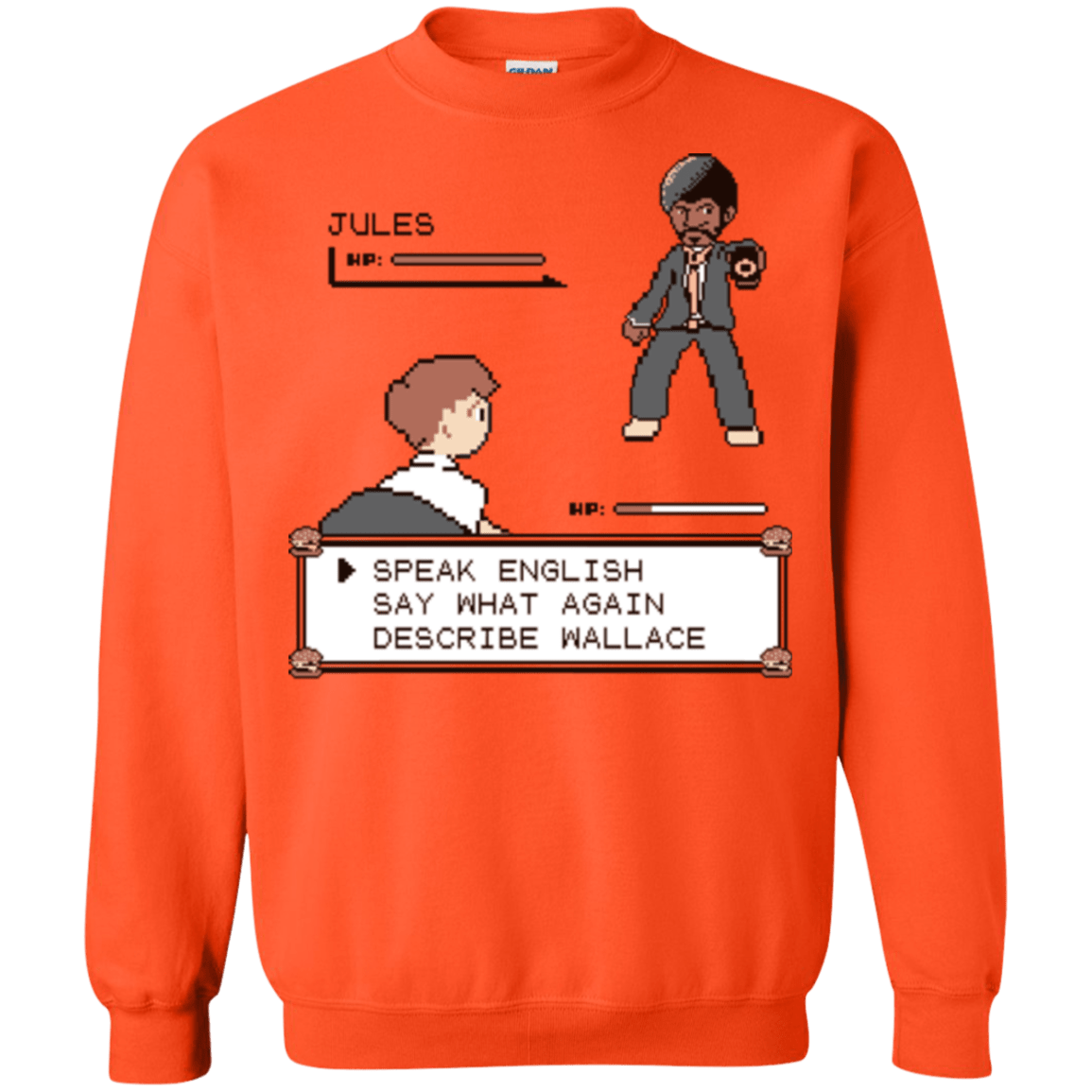Sweatshirts Orange / Small say what again Crewneck Sweatshirt