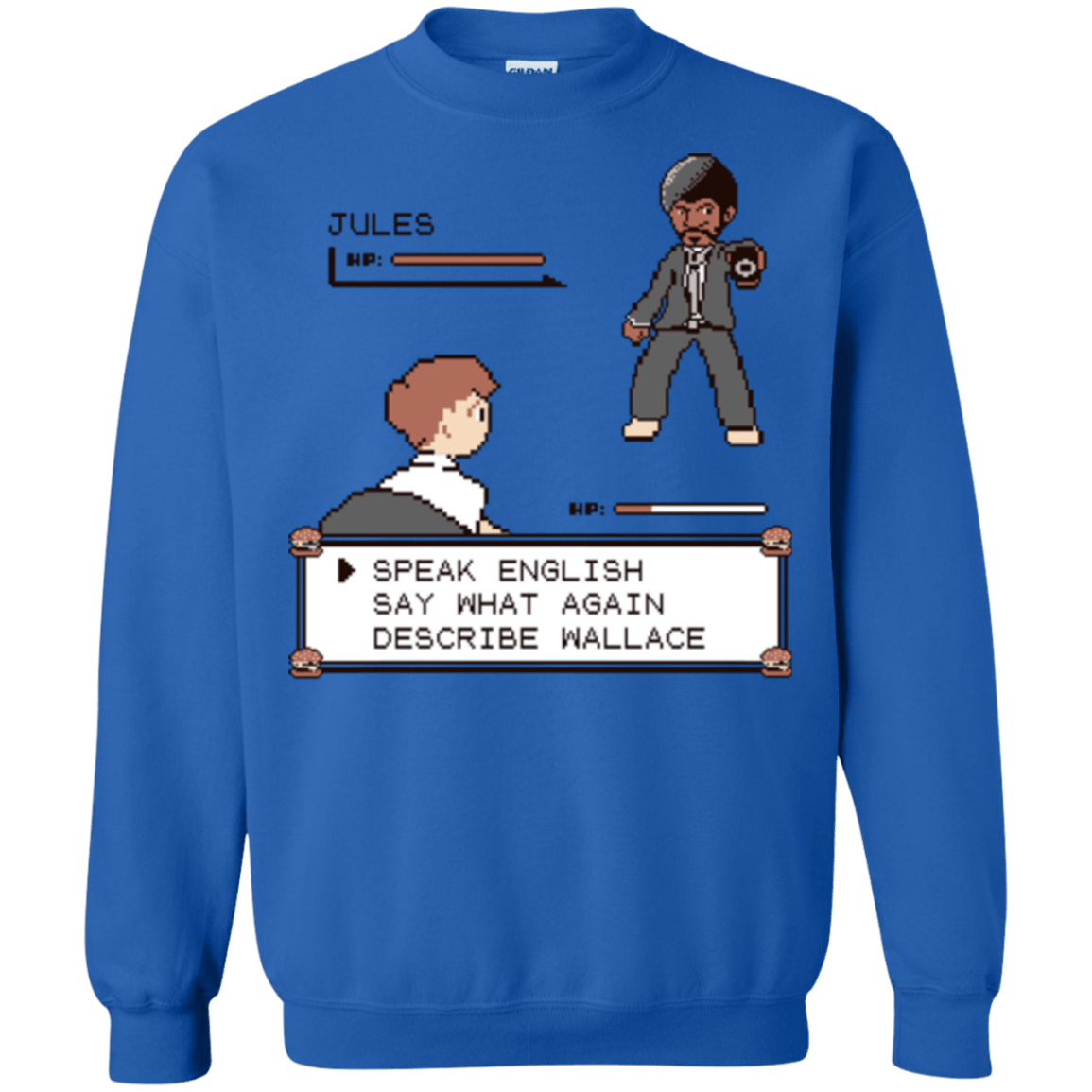 Sweatshirts Royal / Small say what again Crewneck Sweatshirt