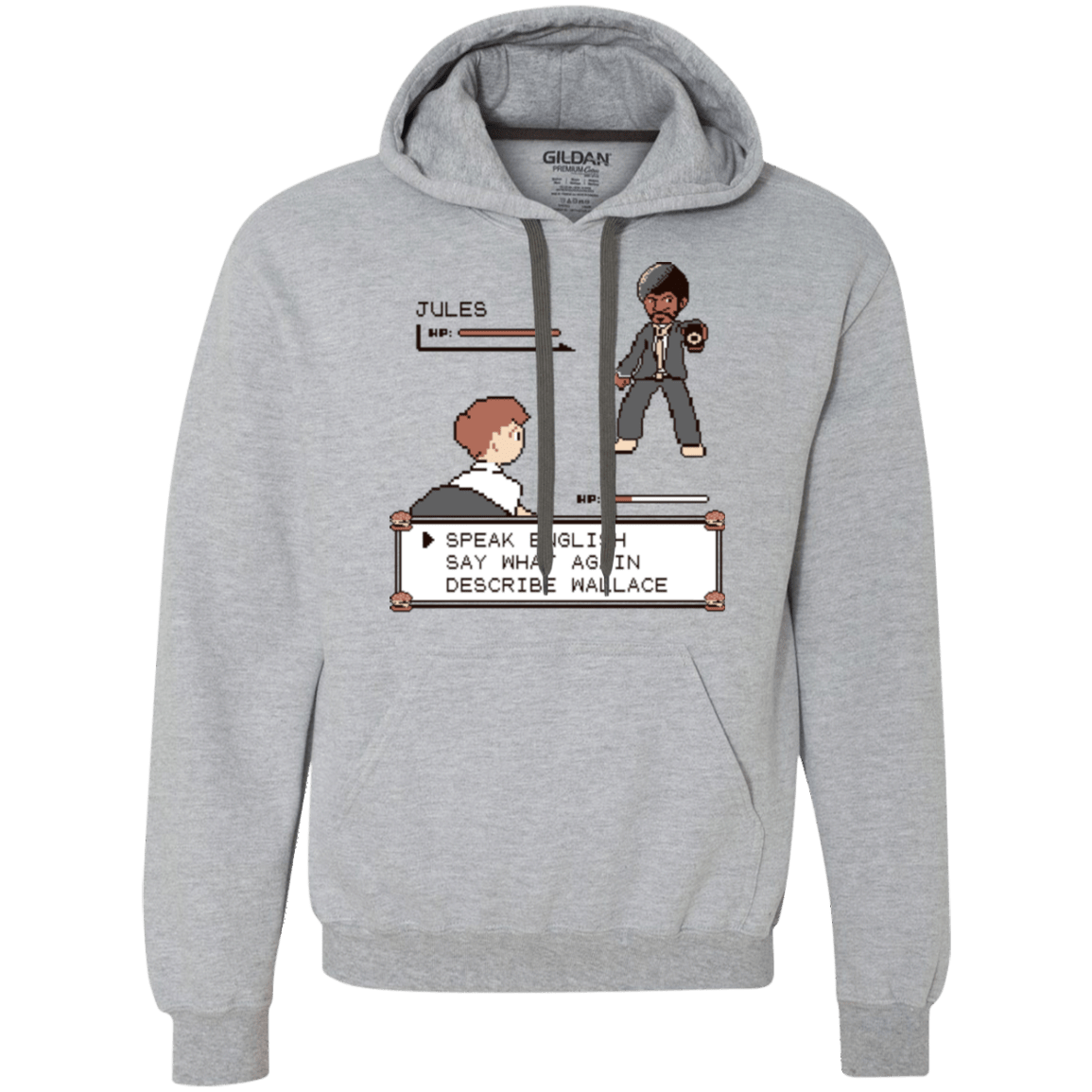 Sweatshirts Sport Grey / Small say what again Premium Fleece Hoodie