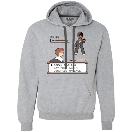 Sweatshirts Sport Grey / Small say what again Premium Fleece Hoodie