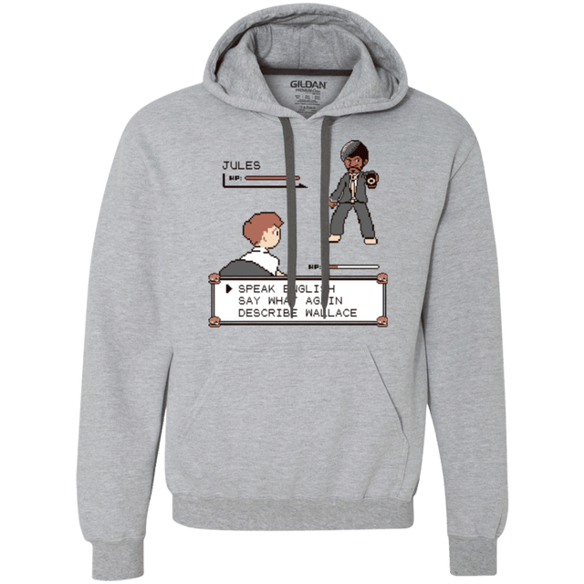 Sweatshirts Sport Grey / Small say what again Premium Fleece Hoodie