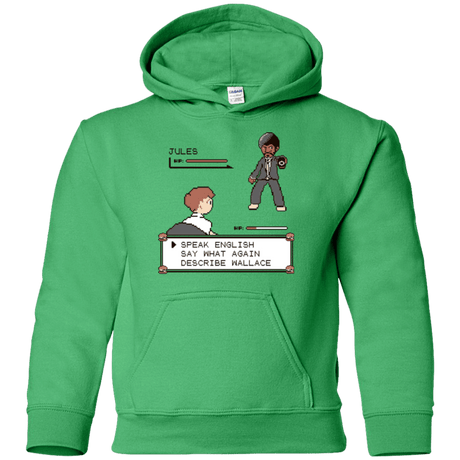 Sweatshirts Irish Green / YS say what again Youth Hoodie