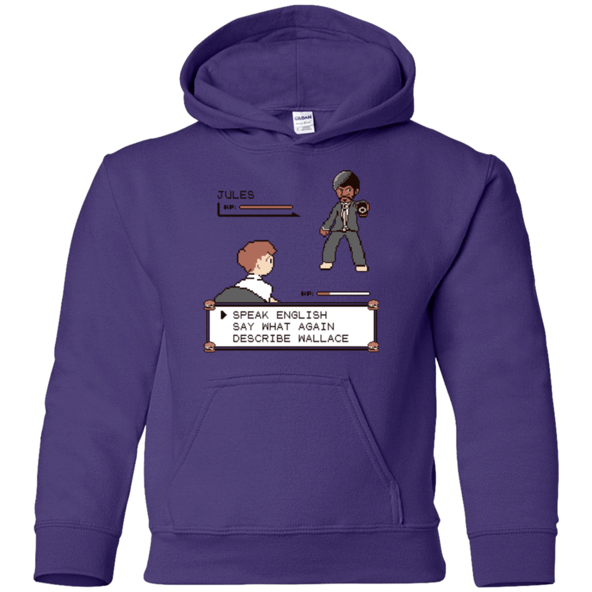 Sweatshirts Purple / YS say what again Youth Hoodie