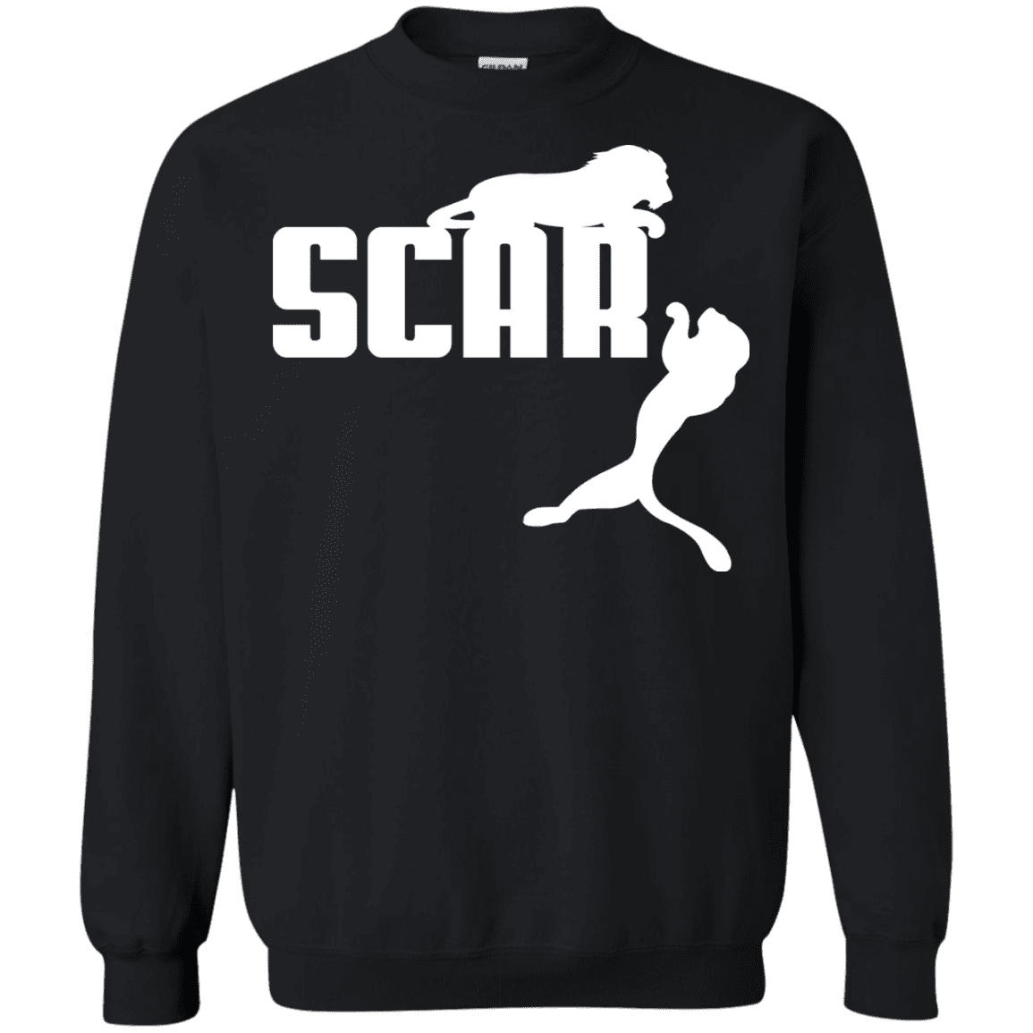 Sweatshirts Black / S Scar! Crewneck Sweatshirt
