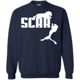 Sweatshirts Navy / S Scar! Crewneck Sweatshirt