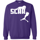 Sweatshirts Purple / S Scar! Crewneck Sweatshirt
