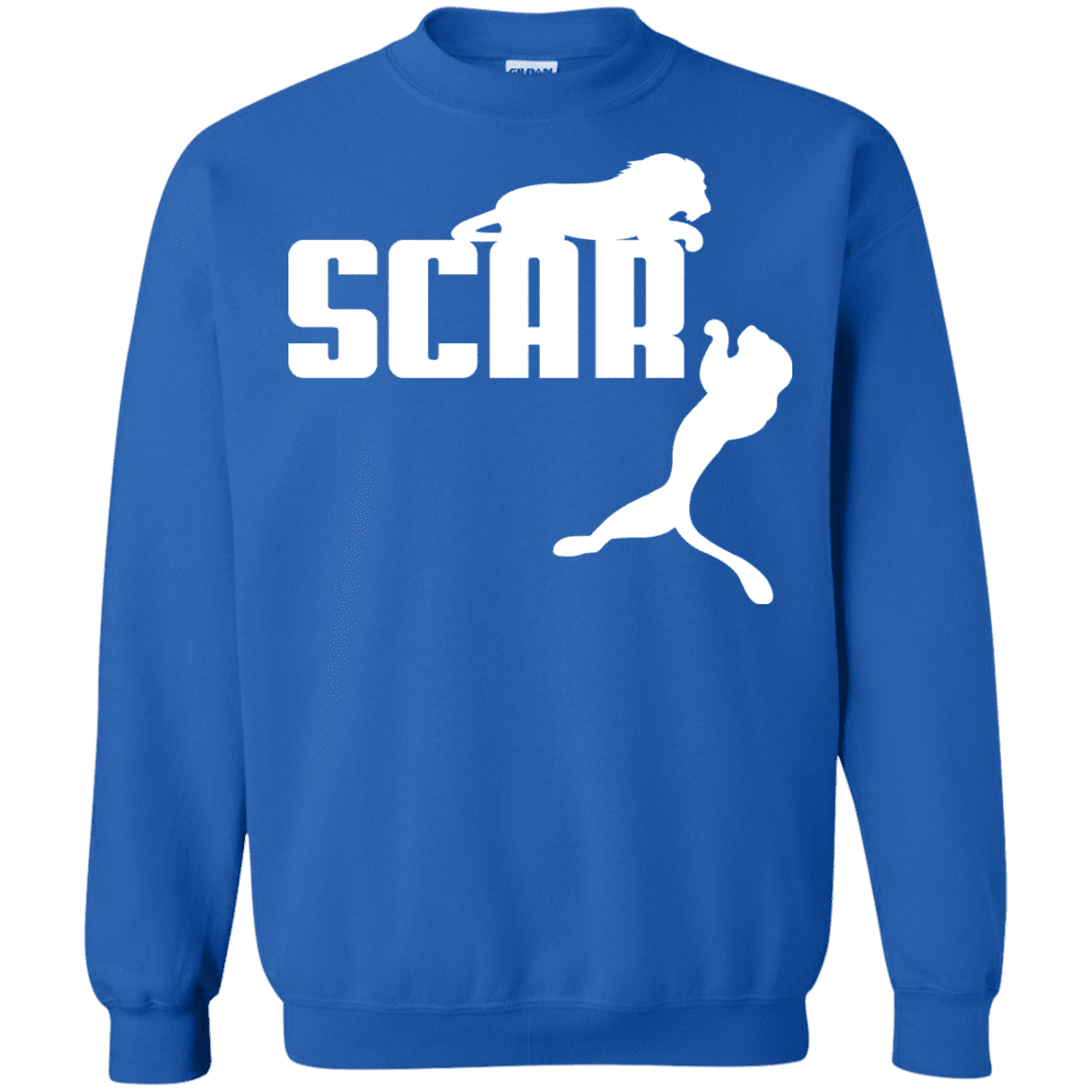 Sweatshirts Royal / S Scar! Crewneck Sweatshirt
