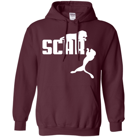 Sweatshirts Maroon / S Scar! Pullover Hoodie