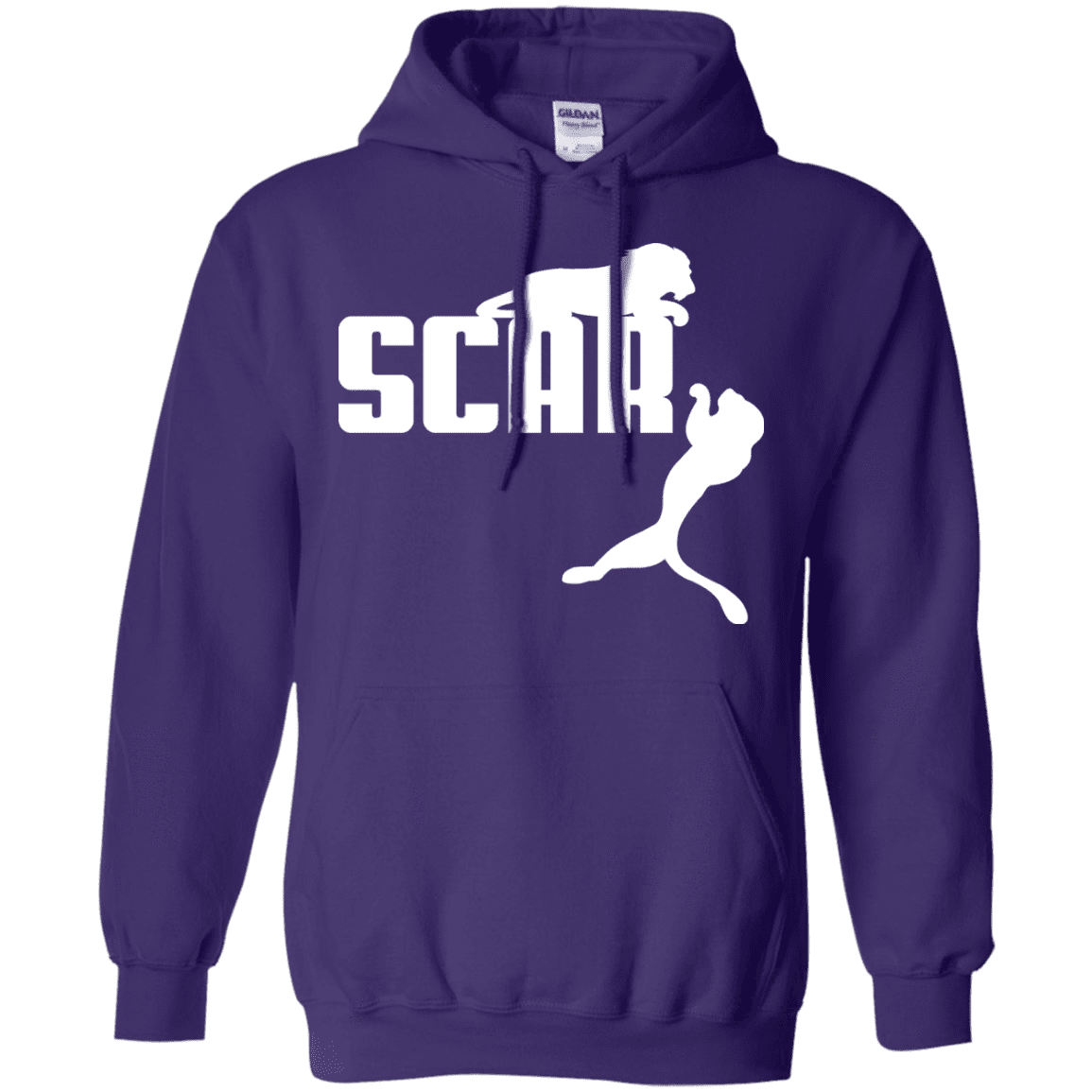 Sweatshirts Purple / S Scar! Pullover Hoodie