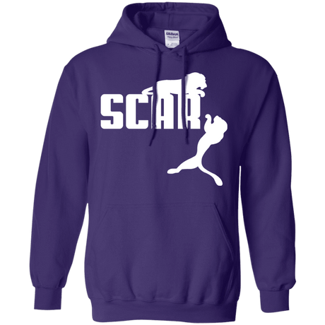 Sweatshirts Purple / S Scar! Pullover Hoodie
