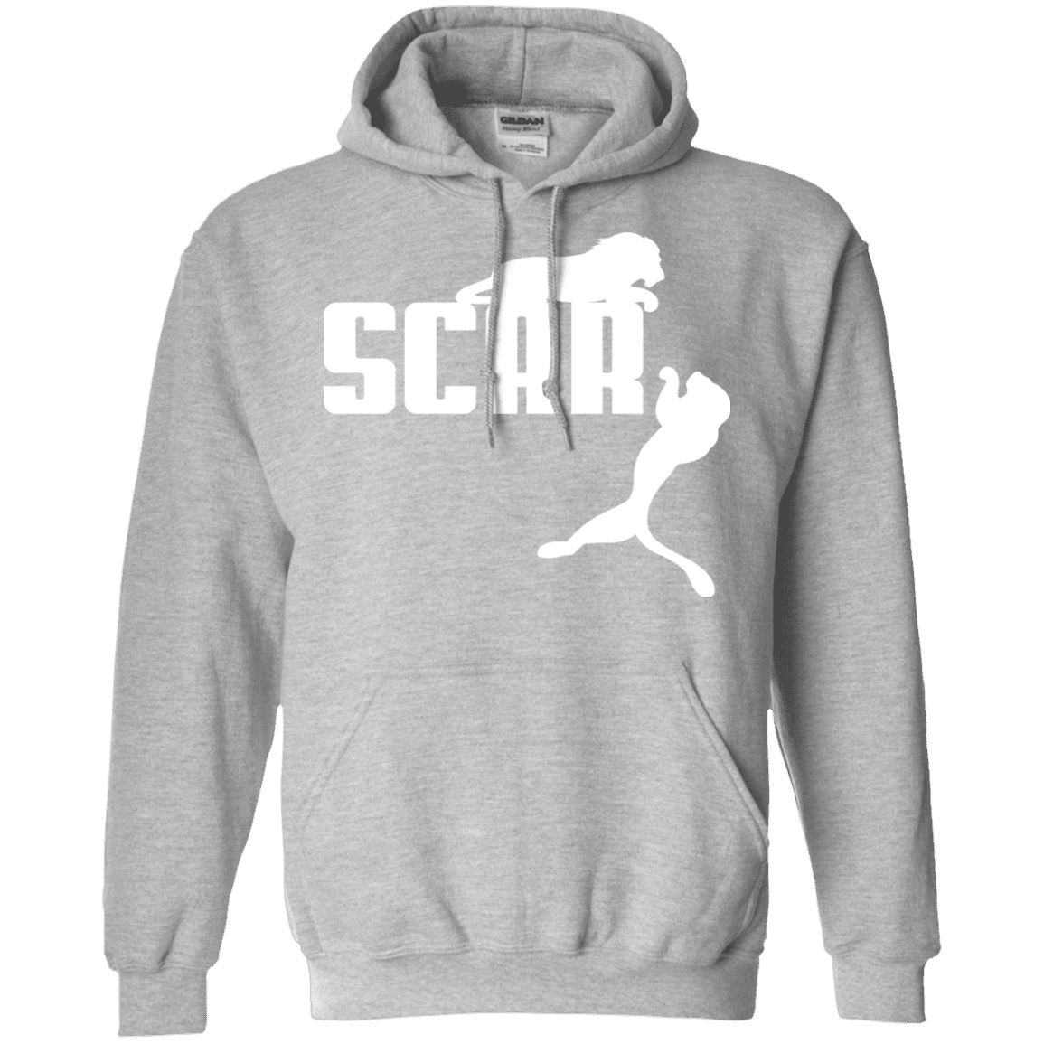 Sweatshirts Sport Grey / S Scar! Pullover Hoodie