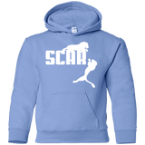 Sweatshirts Carolina Blue / YS Scar! Youth Hoodie