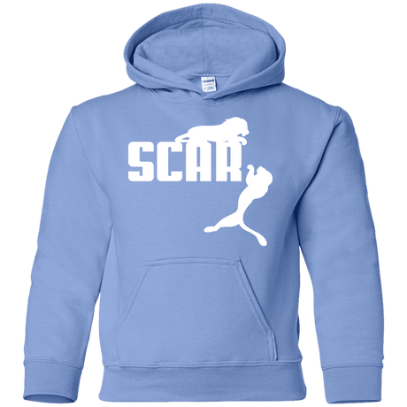 Sweatshirts Carolina Blue / YS Scar! Youth Hoodie