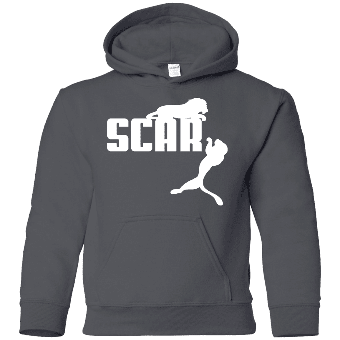 Sweatshirts Charcoal / YS Scar! Youth Hoodie