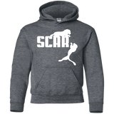 Sweatshirts Dark Heather / YS Scar! Youth Hoodie