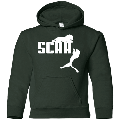 Sweatshirts Forest Green / YS Scar! Youth Hoodie