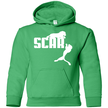 Sweatshirts Irish Green / YS Scar! Youth Hoodie