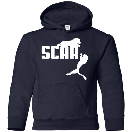 Sweatshirts Navy / YS Scar! Youth Hoodie