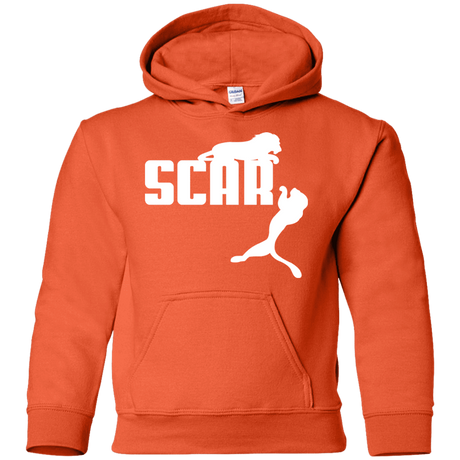 Sweatshirts Orange / YS Scar! Youth Hoodie
