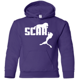 Sweatshirts Purple / YS Scar! Youth Hoodie