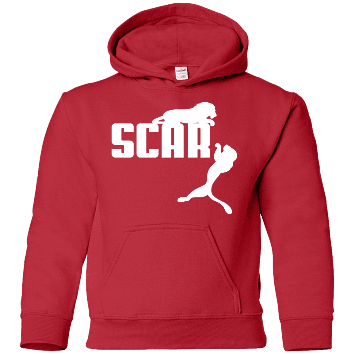 Sweatshirts Red / YS Scar! Youth Hoodie