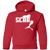Sweatshirts Red / YS Scar! Youth Hoodie