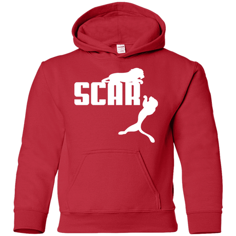 Sweatshirts Red / YS Scar! Youth Hoodie