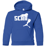 Sweatshirts Royal / YS Scar! Youth Hoodie