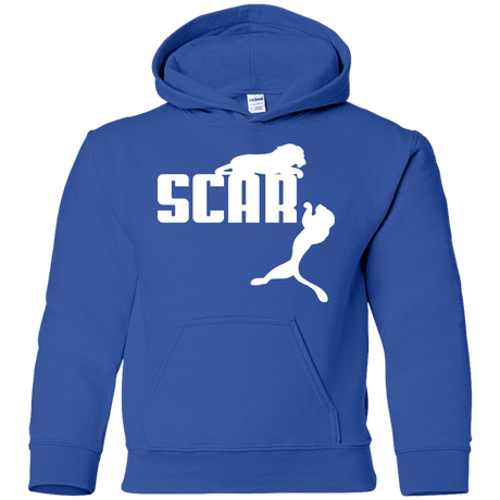 Sweatshirts Royal / YS Scar! Youth Hoodie