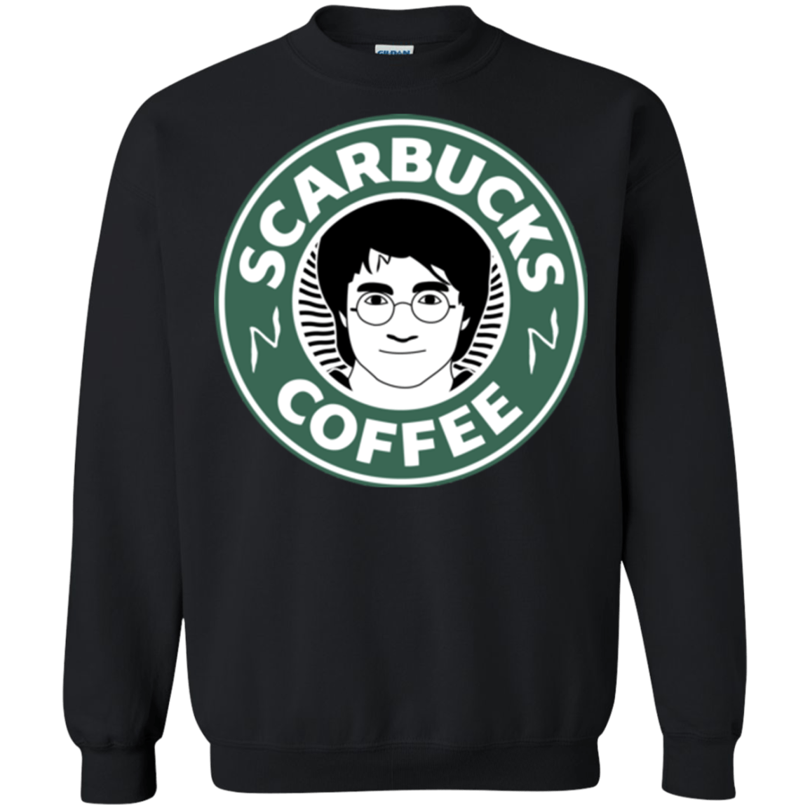 Sweatshirts Black / Small Scarbucks Crewneck Sweatshirt
