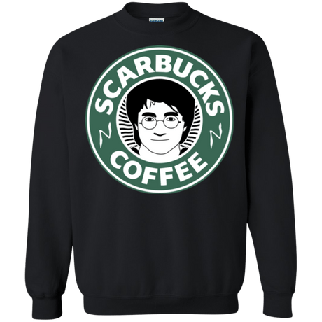 Sweatshirts Black / Small Scarbucks Crewneck Sweatshirt