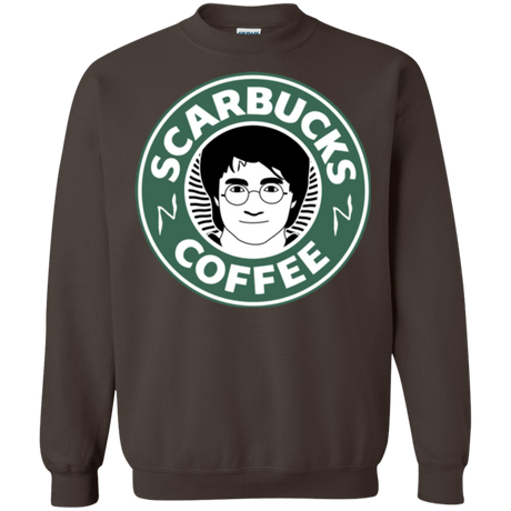 Sweatshirts Dark Chocolate / Small Scarbucks Crewneck Sweatshirt