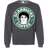Sweatshirts Dark Heather / Small Scarbucks Crewneck Sweatshirt