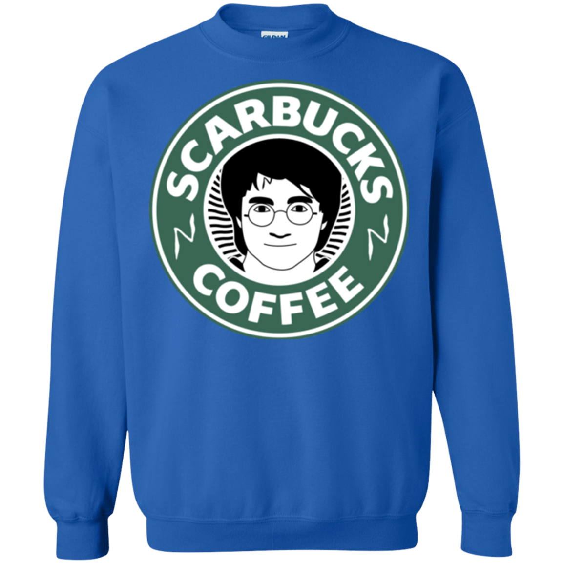Sweatshirts Royal / Small Scarbucks Crewneck Sweatshirt