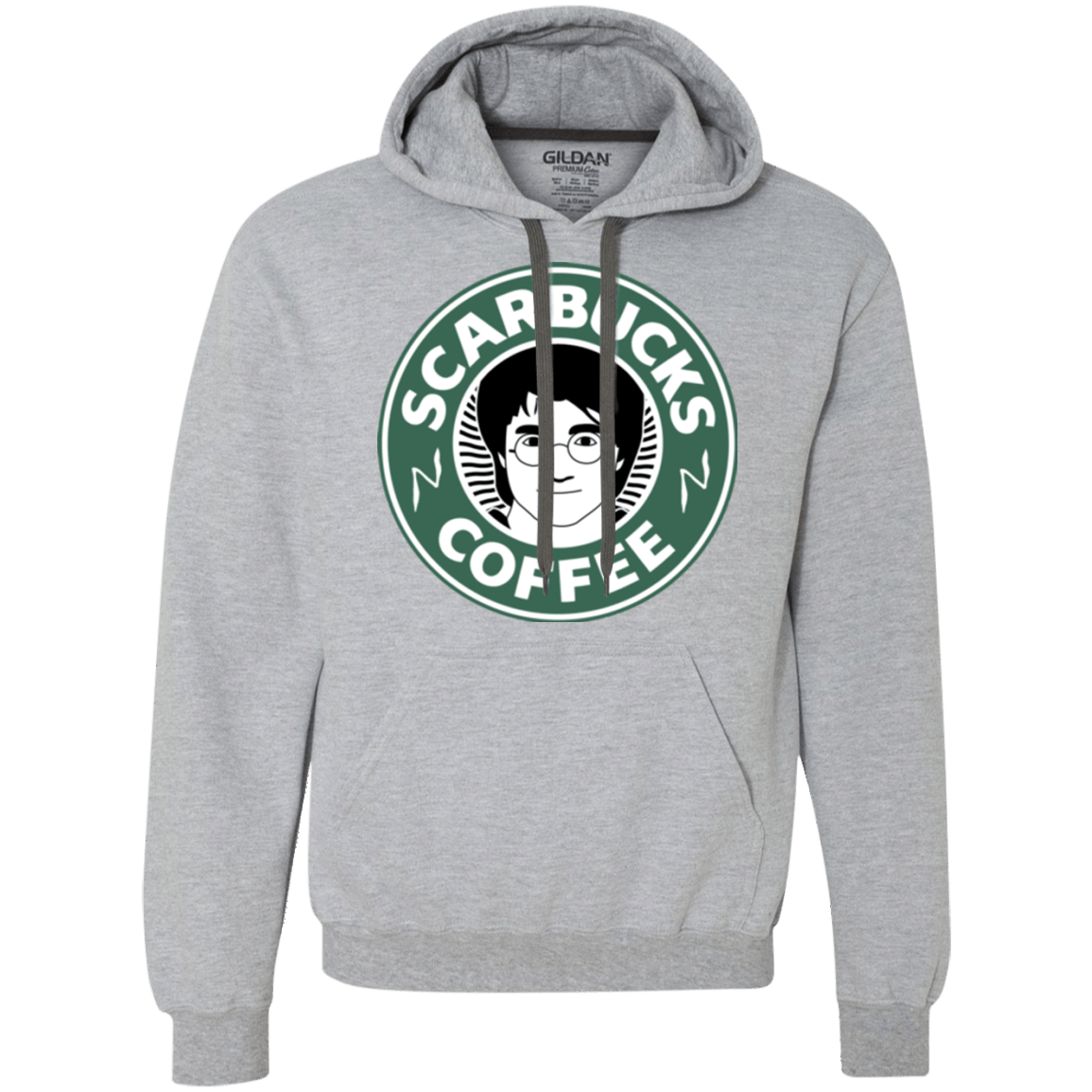 Sweatshirts Sport Grey / Small Scarbucks Premium Fleece Hoodie