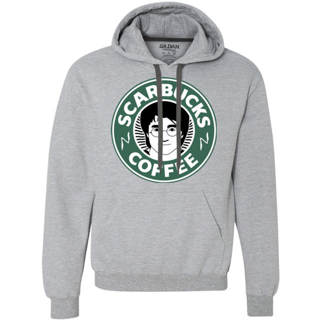 Sweatshirts Sport Grey / Small Scarbucks Premium Fleece Hoodie