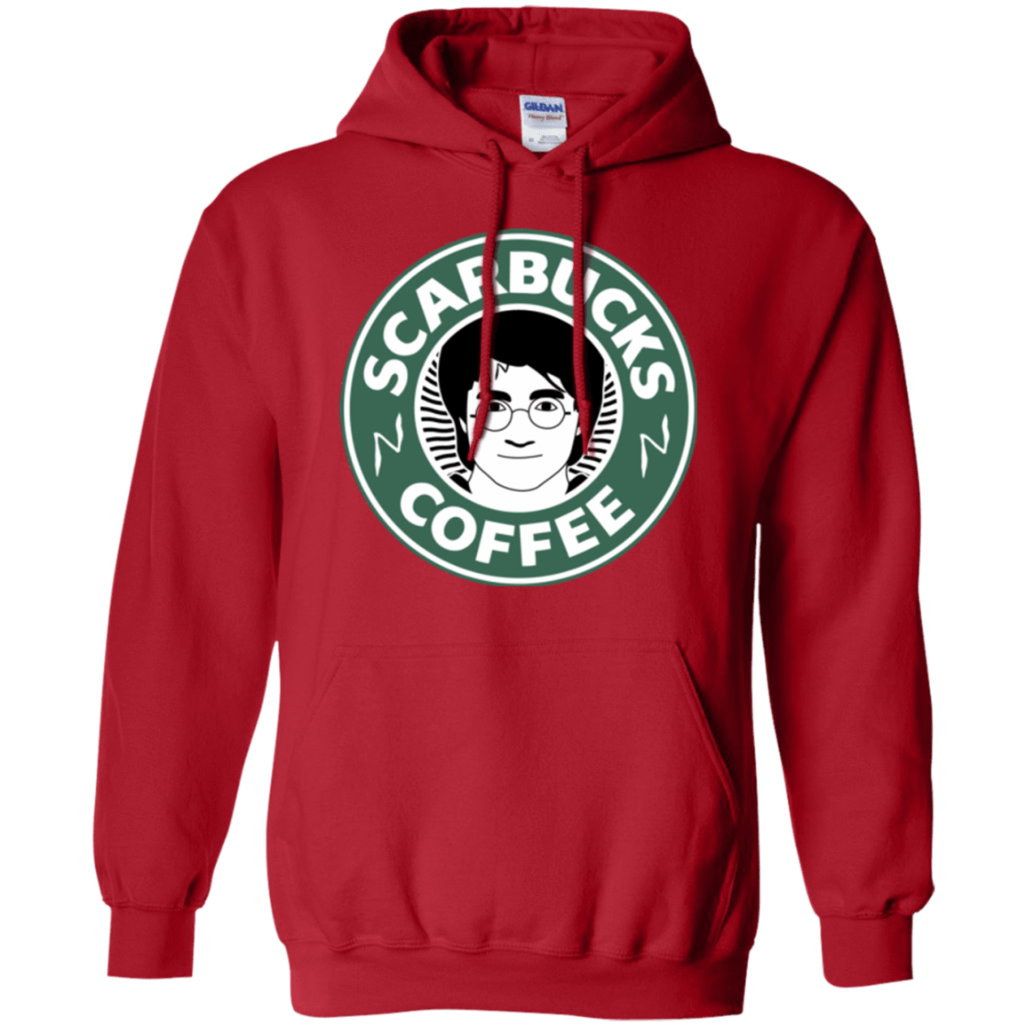 Sweatshirts Red / Small Scarbucks Pullover Hoodie