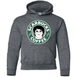 Sweatshirts Dark Heather / YS Scarbucks Youth Hoodie