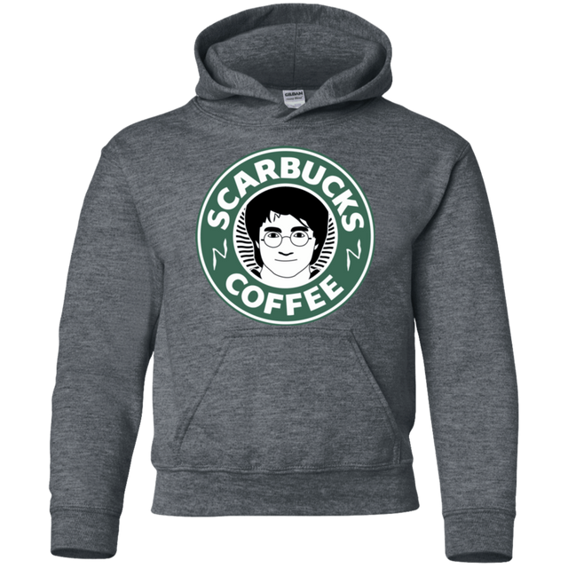 Sweatshirts Dark Heather / YS Scarbucks Youth Hoodie