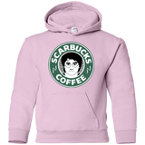 Sweatshirts Light Pink / YS Scarbucks Youth Hoodie