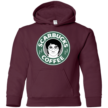 Sweatshirts Maroon / YS Scarbucks Youth Hoodie
