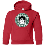 Sweatshirts Red / YS Scarbucks Youth Hoodie