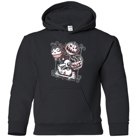 Sweatshirts Black / YS Scary Toys Youth Hoodie
