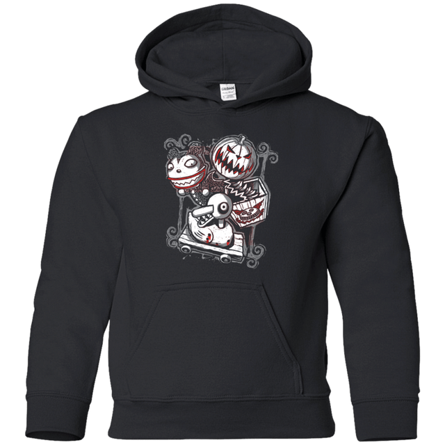 Sweatshirts Black / YS Scary Toys Youth Hoodie