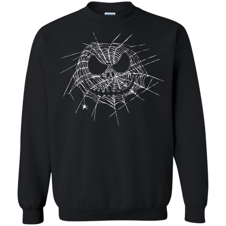 Sweatshirts Black / S Scary Web Crewneck Sweatshirt