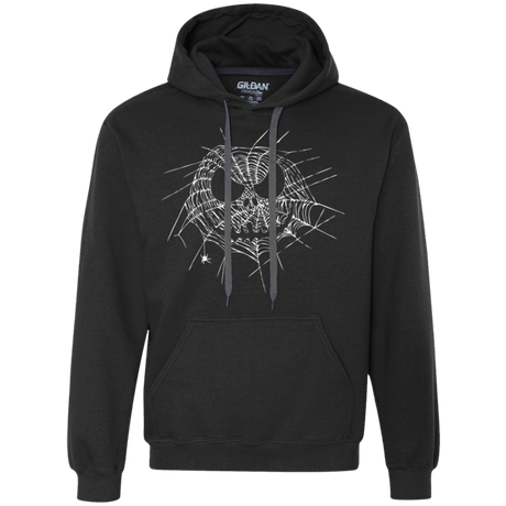 Sweatshirts Black / S Scary Web Premium Fleece Hoodie